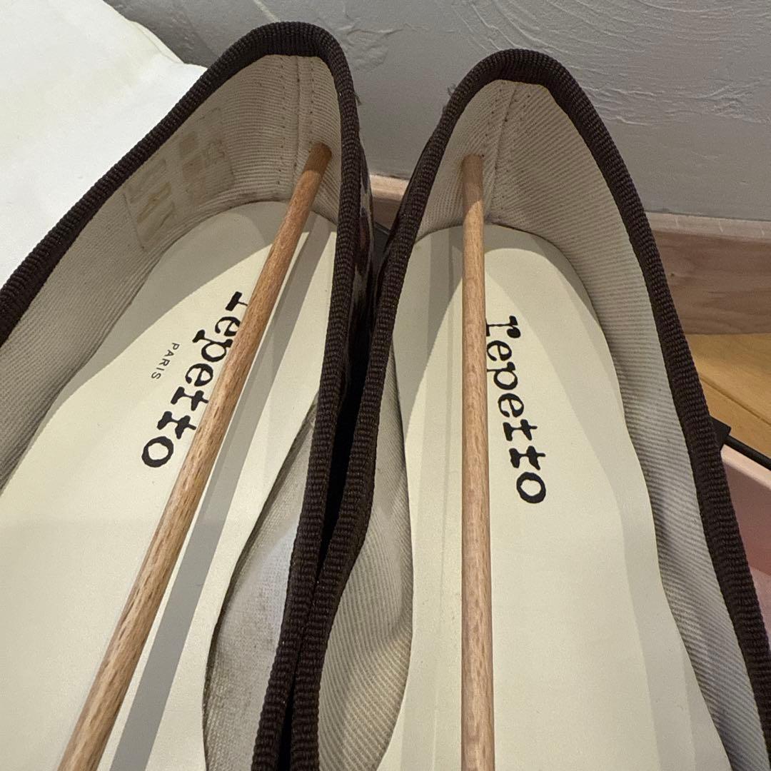 Repetto レオパード　バレエシューズ　36.5 new size