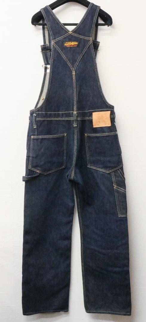 美品 IRON HEART オーバーオール デニム 805 アイアン ハート