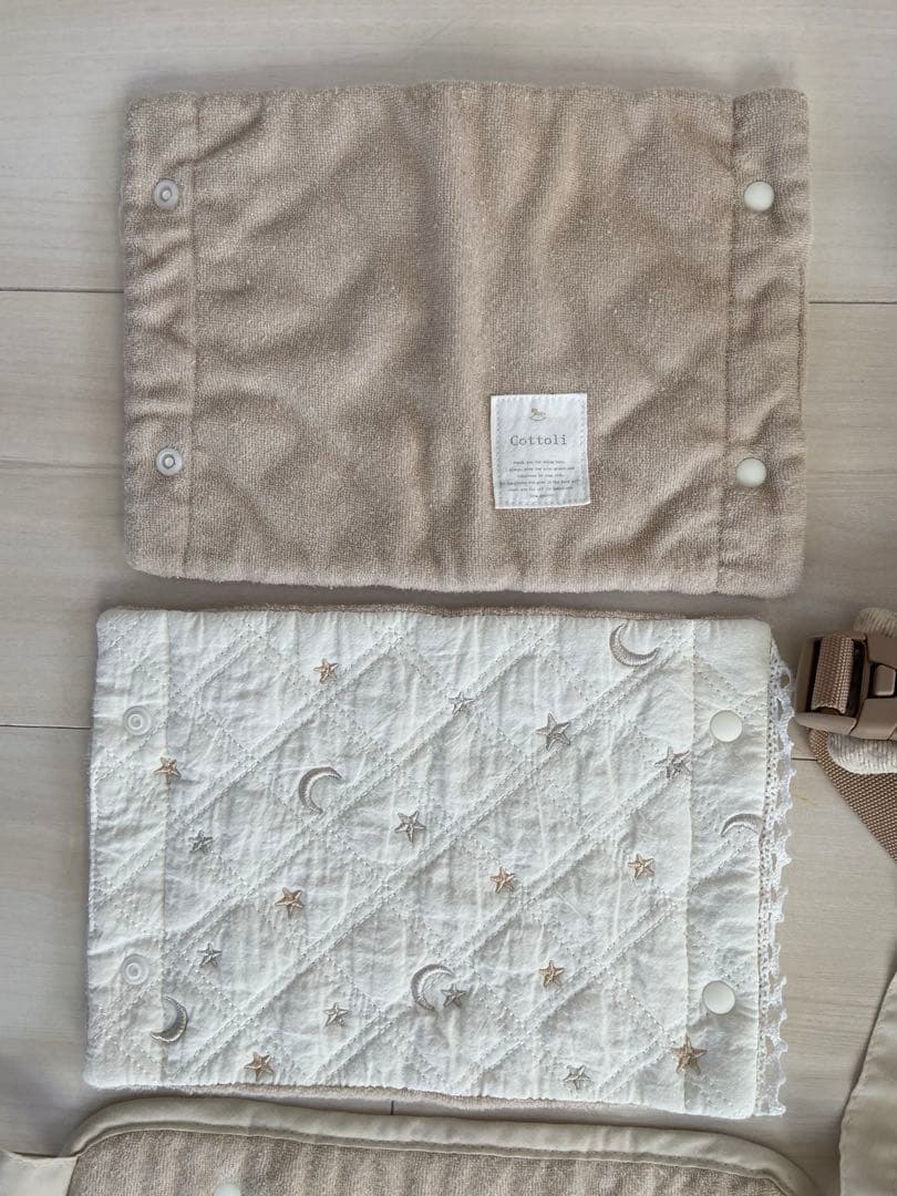 【美品】エルゴベビー オムニブリーズ ナチュラルベージュ　カバー付き