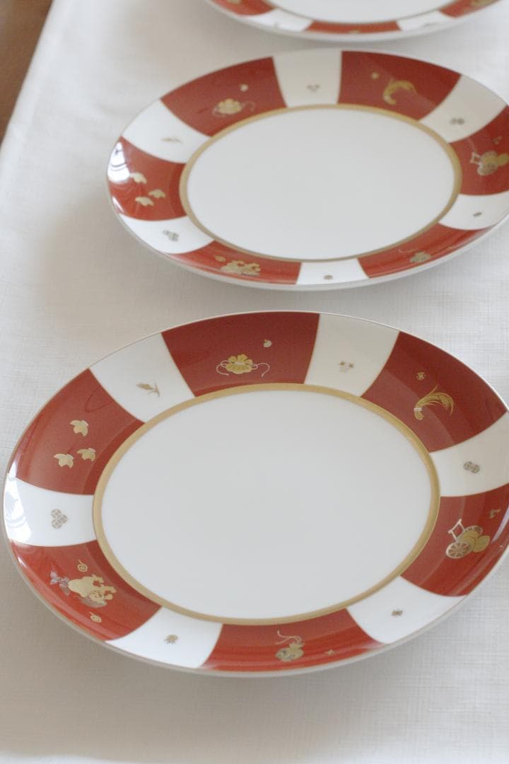 【５枚セット】NIKKO　金沢コレクション　かぐら　プレート　大皿　丸皿