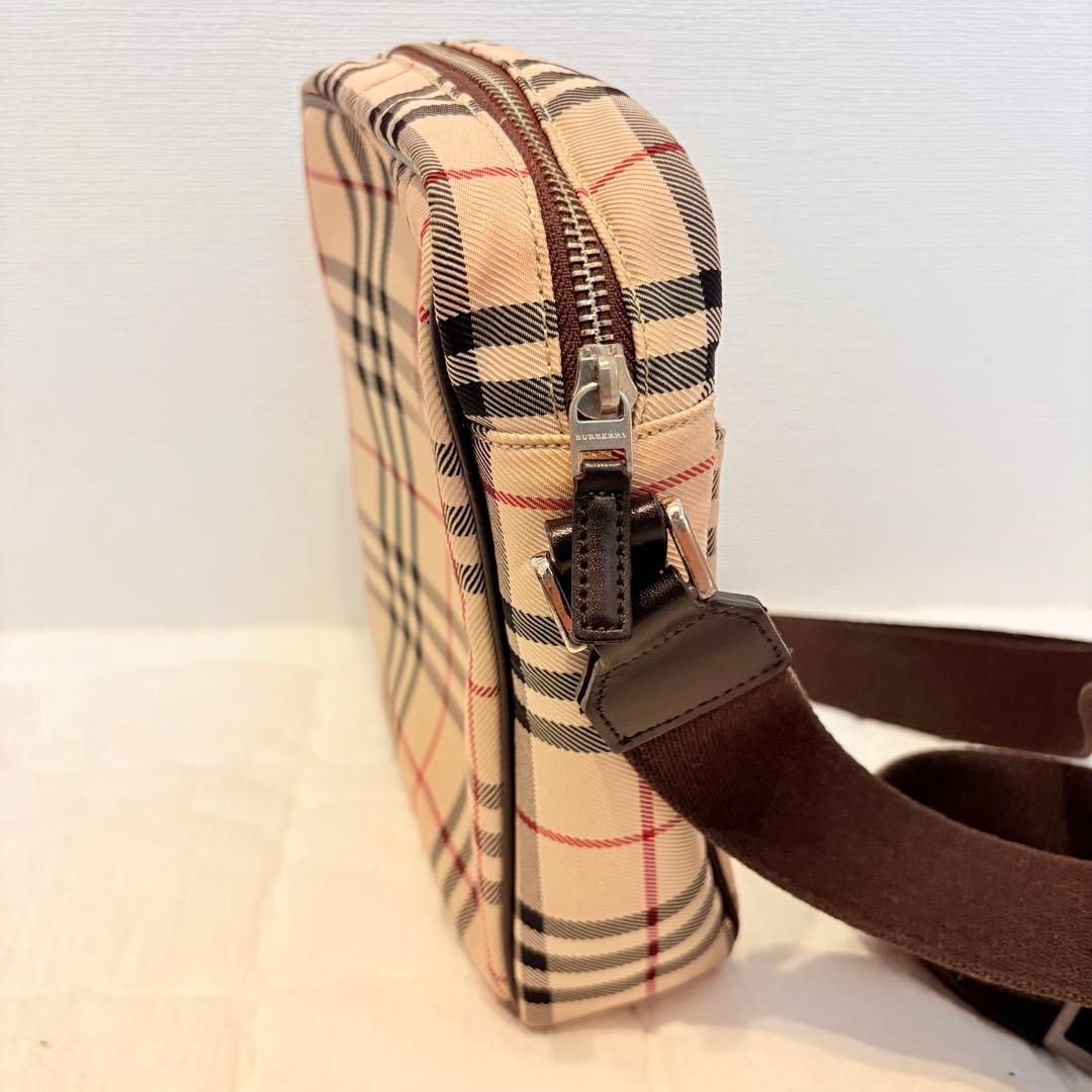 【極美品】BURBERRY バーバリー ノヴァチェック ショルダー サコッシュ