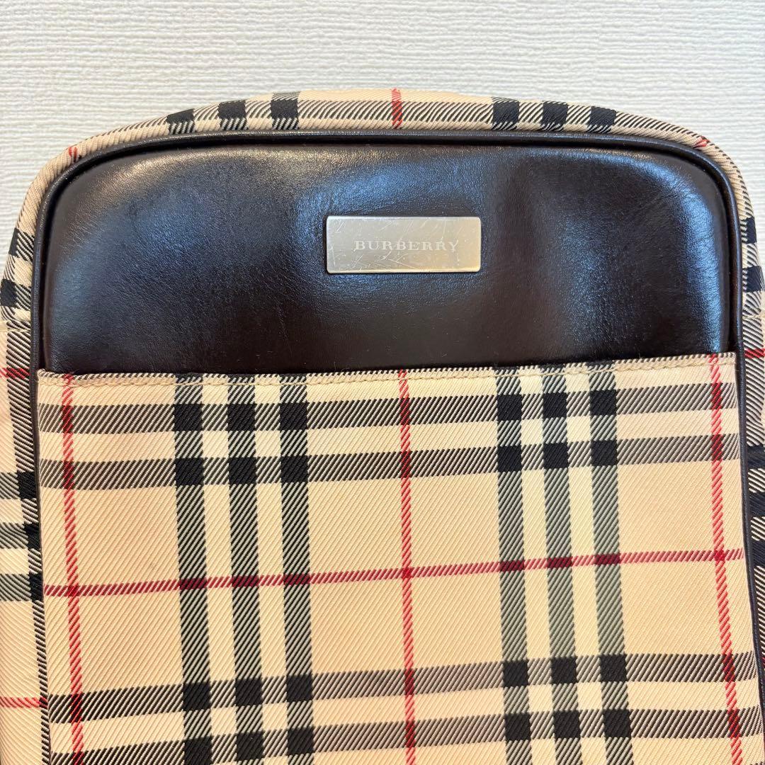 【極美品】BURBERRY バーバリー ノヴァチェック ショルダー サコッシュ