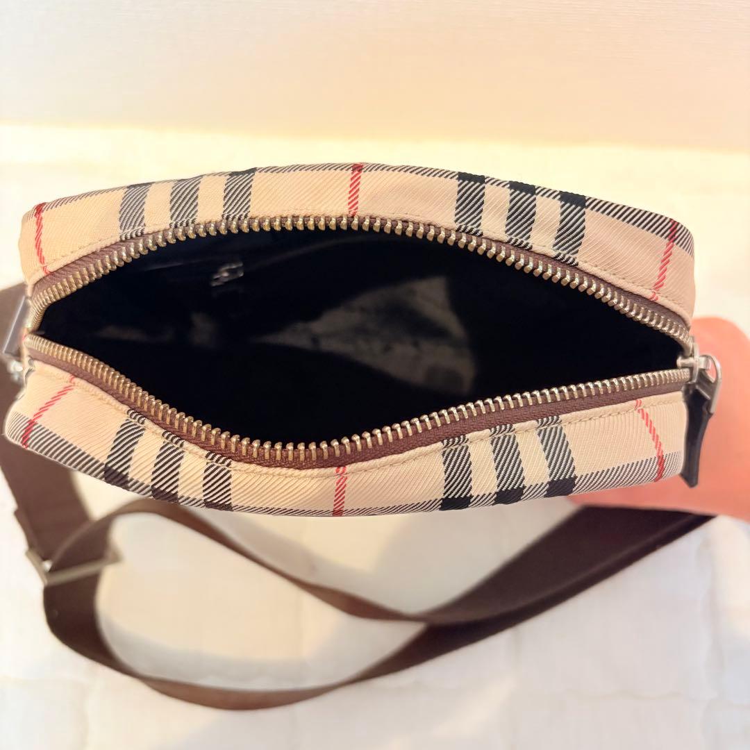 【極美品】BURBERRY バーバリー ノヴァチェック ショルダー サコッシュ
