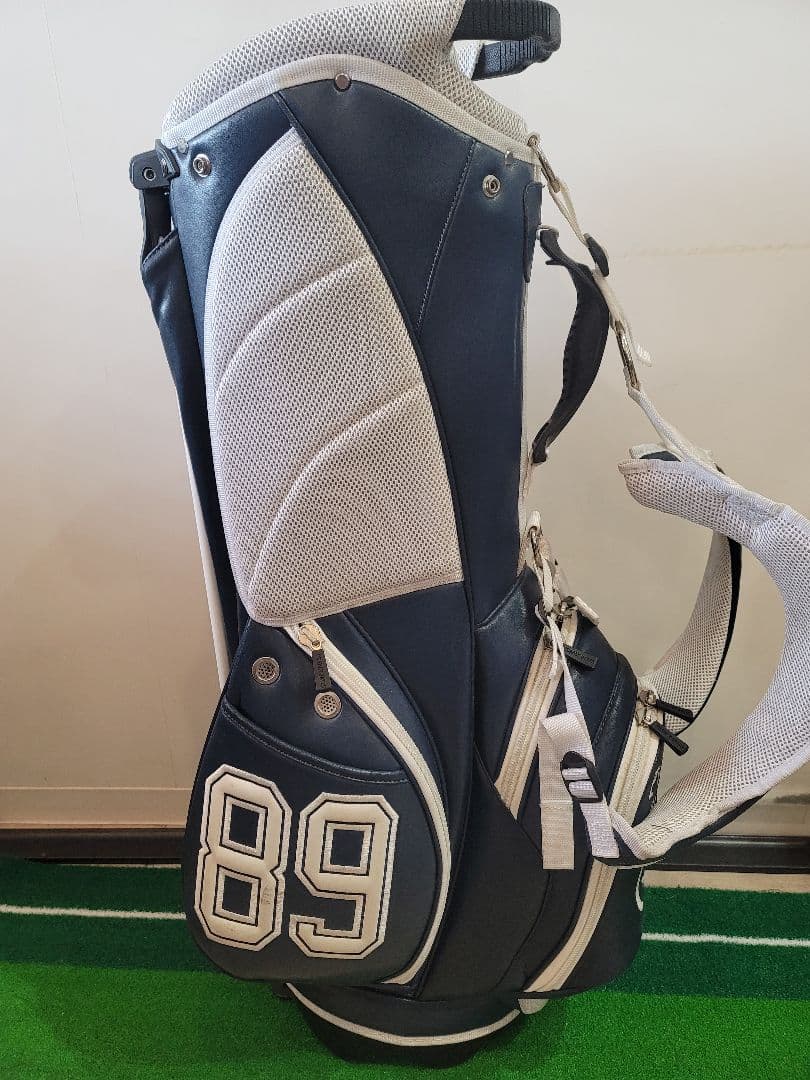 PEARLY GATES キャディバッグ ネイビー 89