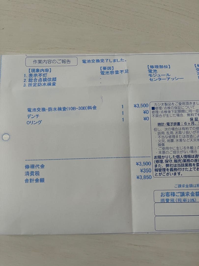 G-SHOCK デジタル腕時計 ブラック　30周年