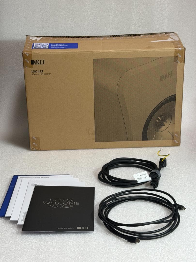 KEF LSX II LT スピーカースタンド付 グラファイトグレー