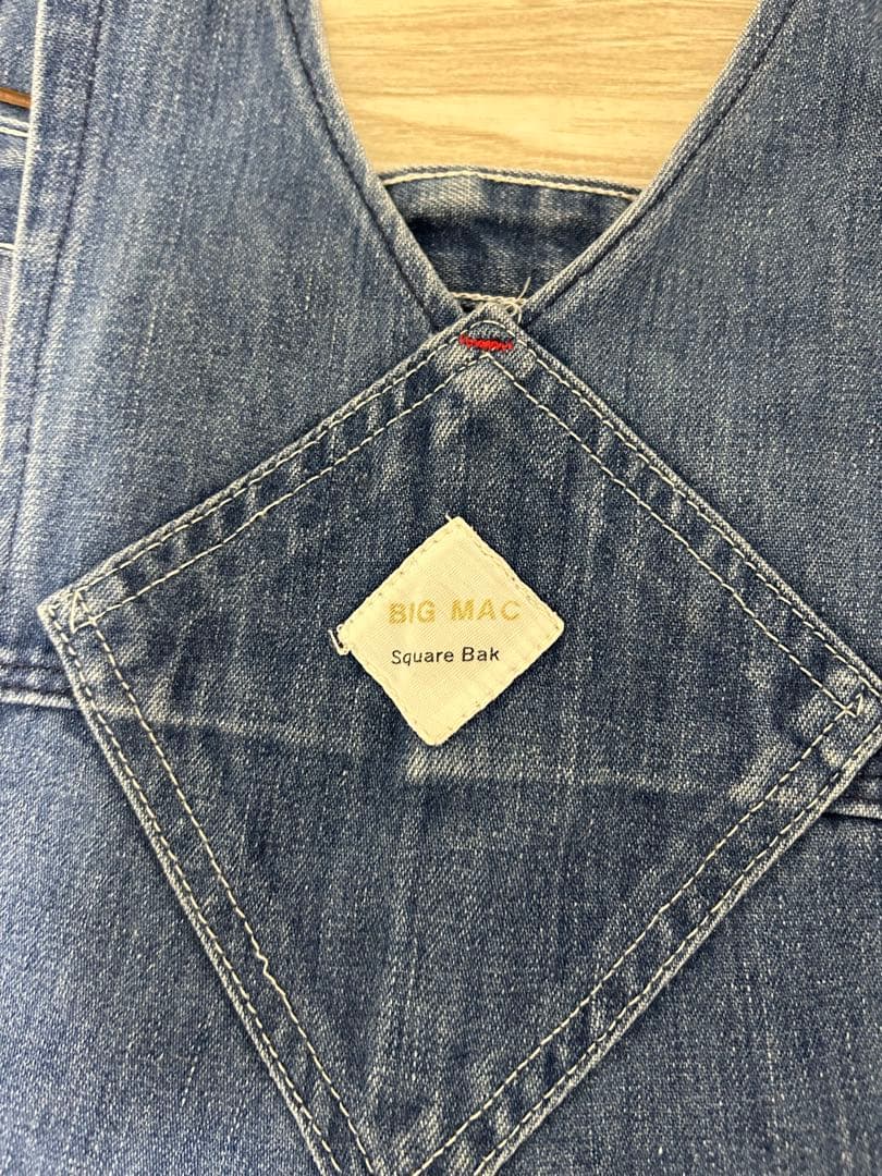 60 70 ヴィンテージ　ビッグマック　BIG MAC　オーバーオール　デニム