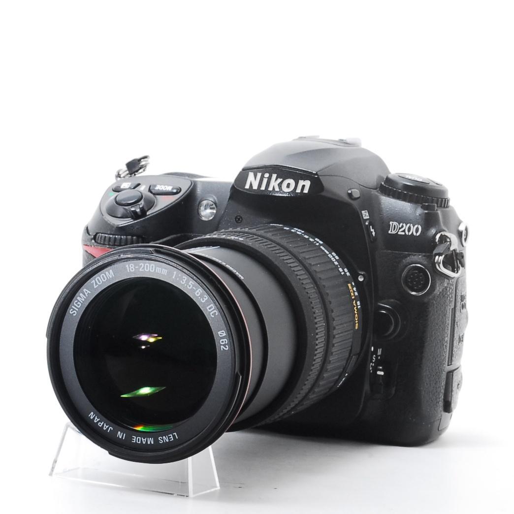 三脚付きNikon D200＋18-200mm 高倍率ズーム