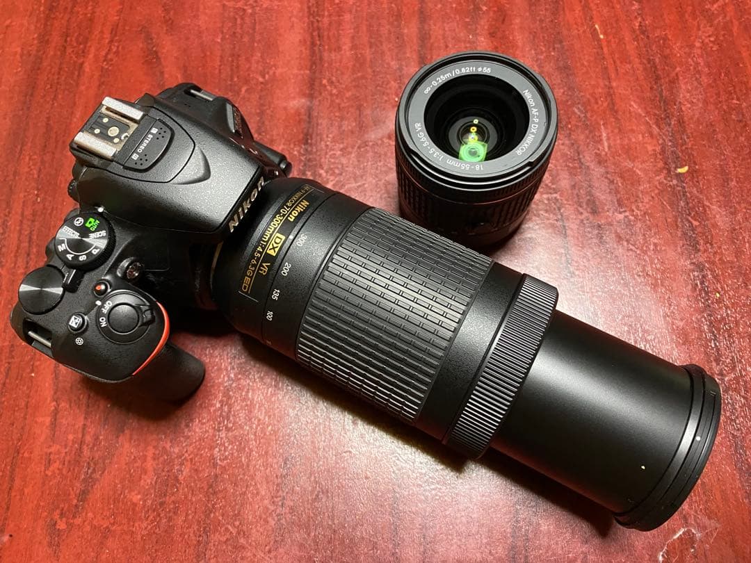 ショット数840枚ニコン Nikon D5600 AF-Pダブルズームキット