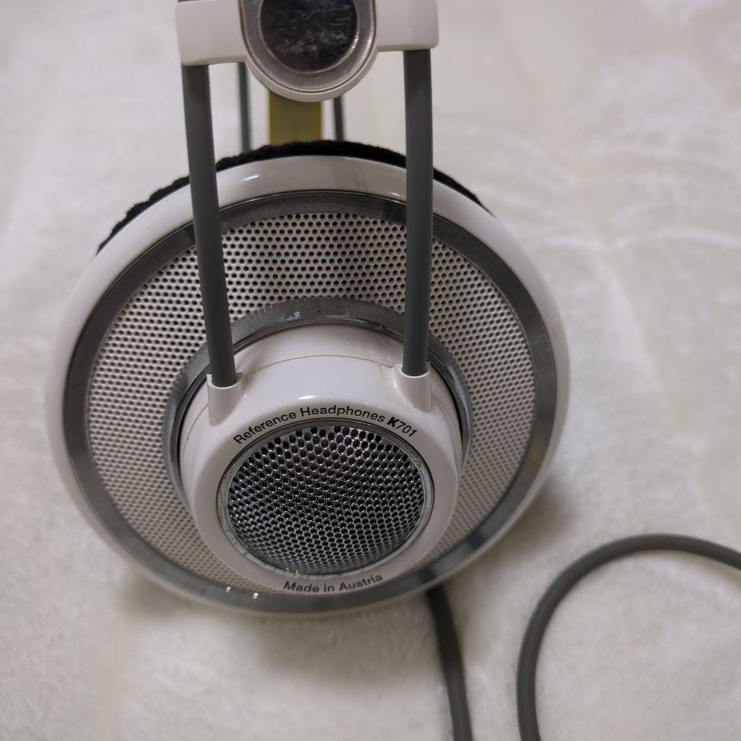 AKG K701 有線ヘッドホン ホワイト