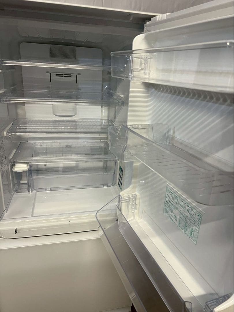 【ニコニコ】SHARP 3ドア冷蔵庫 SJ-GW35C-W 2017年製