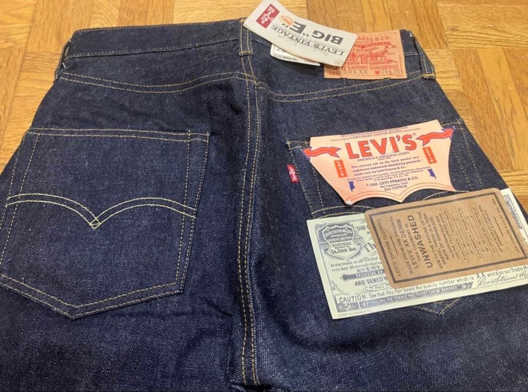 デッドストック バレンシア製 リーバイス 501xx 1955 W29