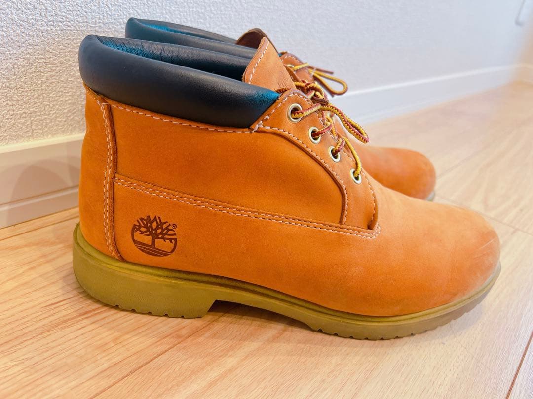 Timberland ブラウン スエード ハイカットブーツ