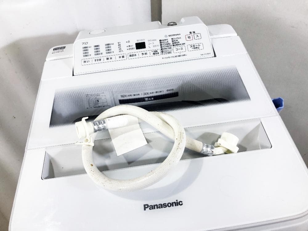 30日迄！19年製★パナソニック 7㎏ 洗濯機【NA-FA70H7-W】