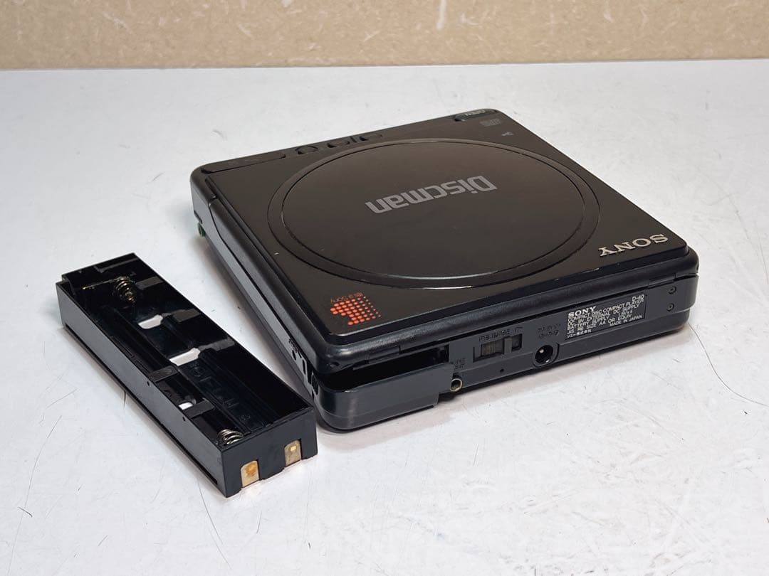 ソニー ディスクマンD-40 ポータブルCDプレーヤー Discmanジャンク