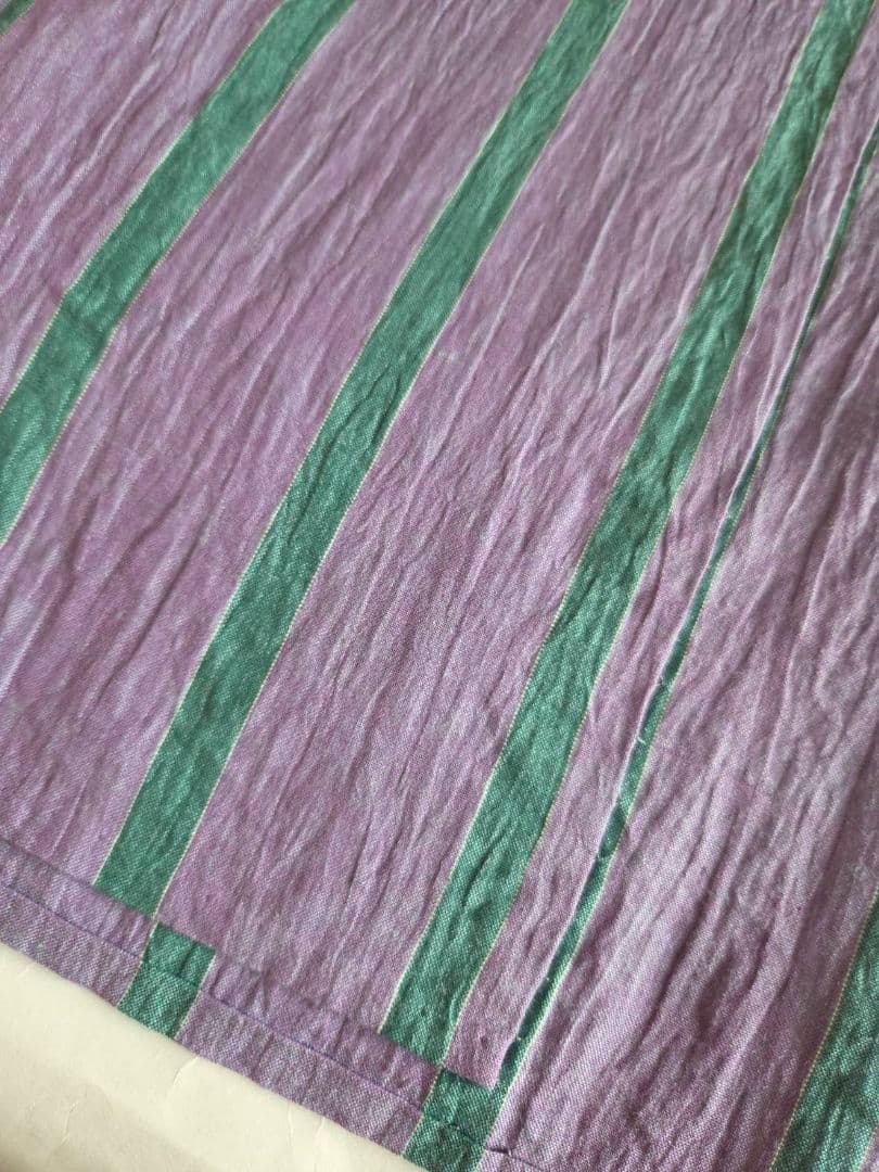 新之助上布 綿麻 バチ衿