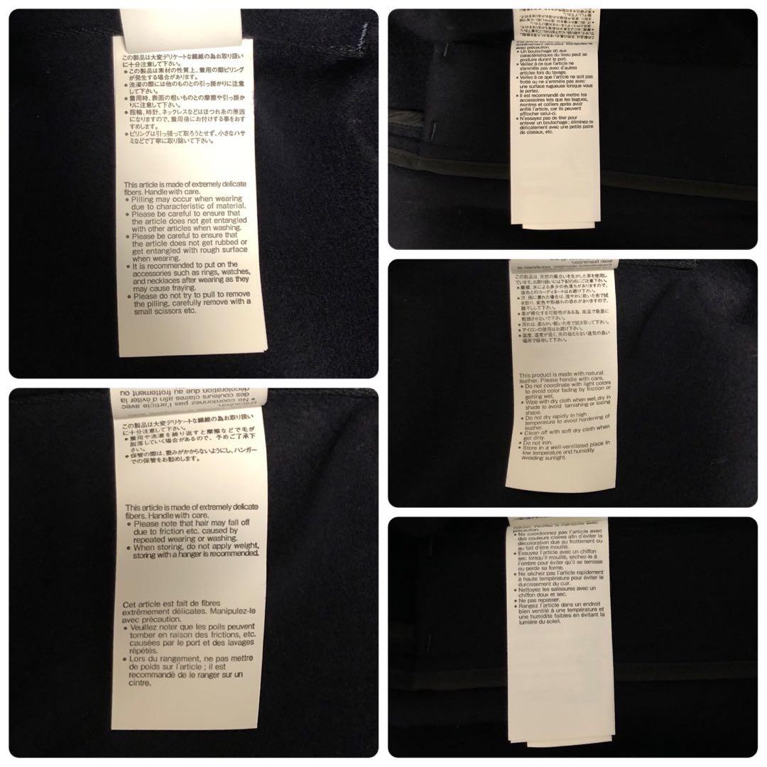 ［タグ付き未使用］sacai 21-02619 ウール　ダッフルコート　ボア