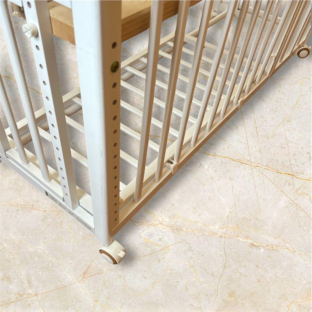 大和屋 そいねーる ＋ロング ホワイト 添い寝 ベビーベット 送料無料