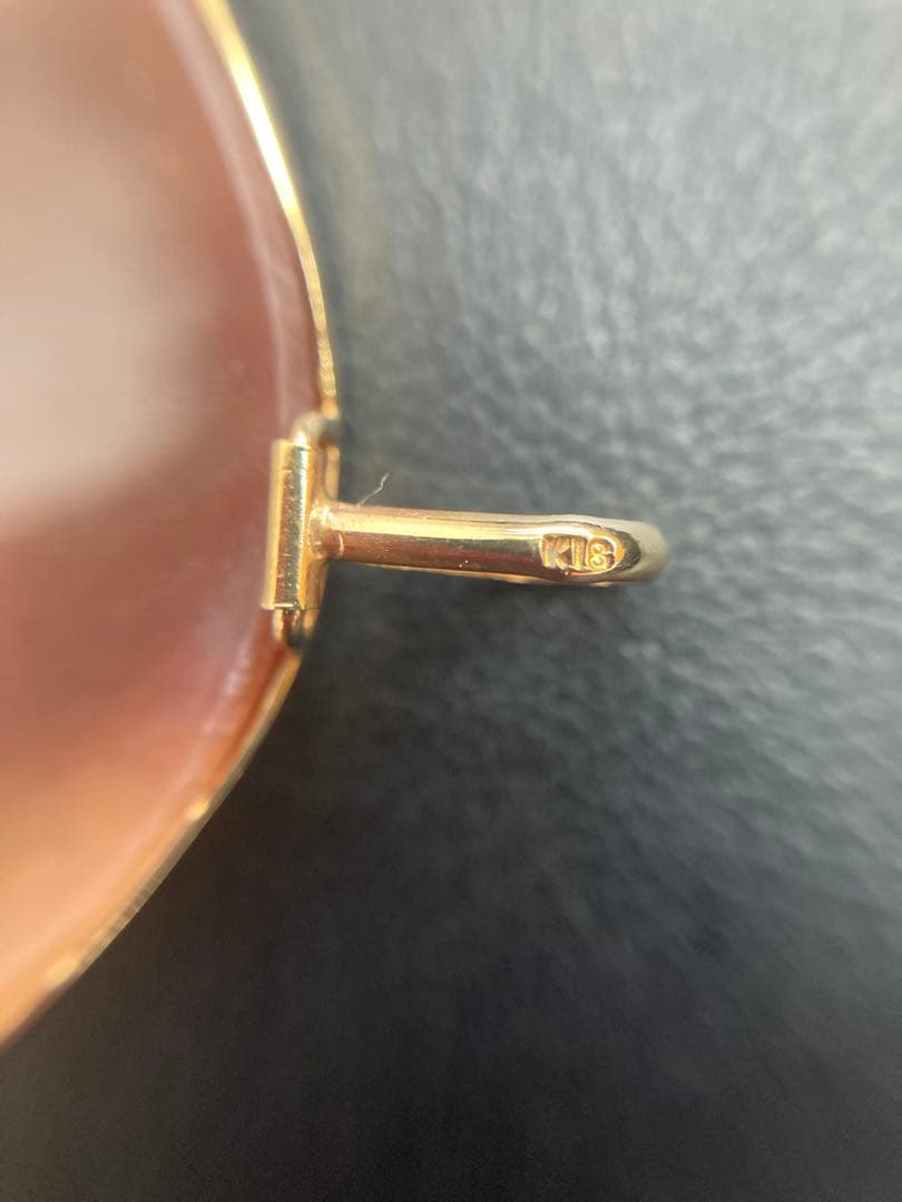 ✤作家ものシェルカメオ✤18金✤2ways