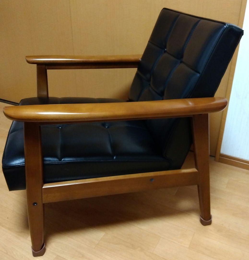 カリモク60Kチェア　1シーター　スタンダードブラック