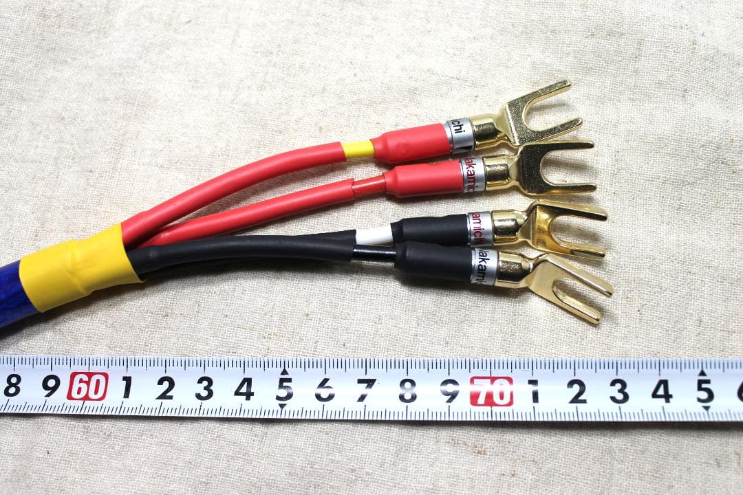 7700α ゾノトーン ZONOTONE スピーカーケブル73cm1本