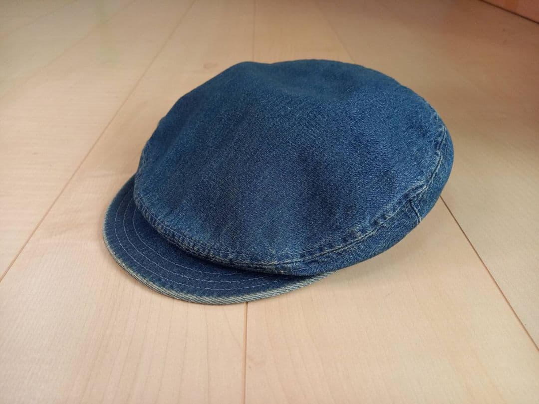 RRL　デニム　ワークキャップ　三ツ星タグ　ジャケット　キャップ　ベルト