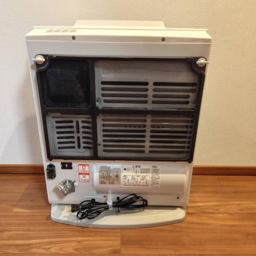 リンナイ ガスファンヒーター 付属ホース付き