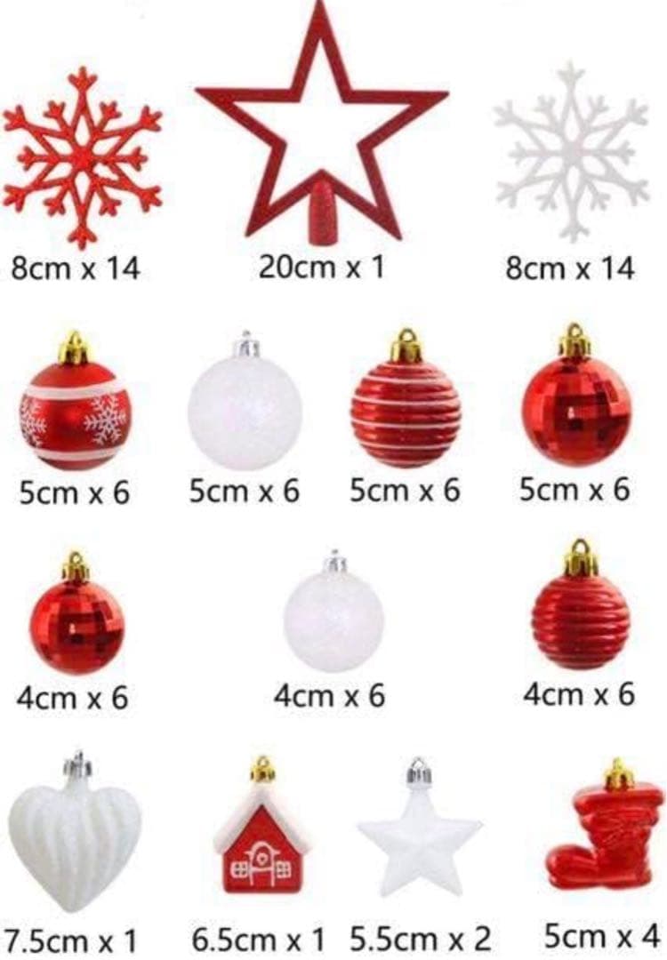 クリスマスボール Hakucho オーナメント ボール 飾り ツリー キラキラ