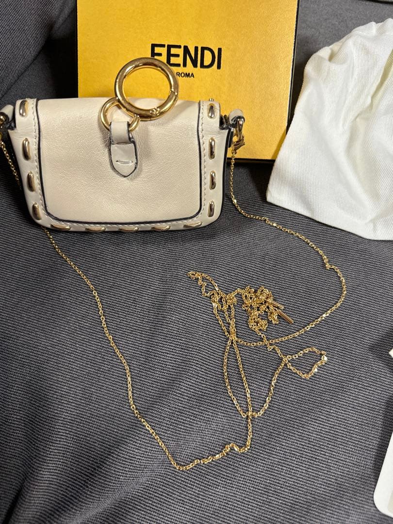 d*4様 FENDI 【FENDI】ナノバゲットチャーム