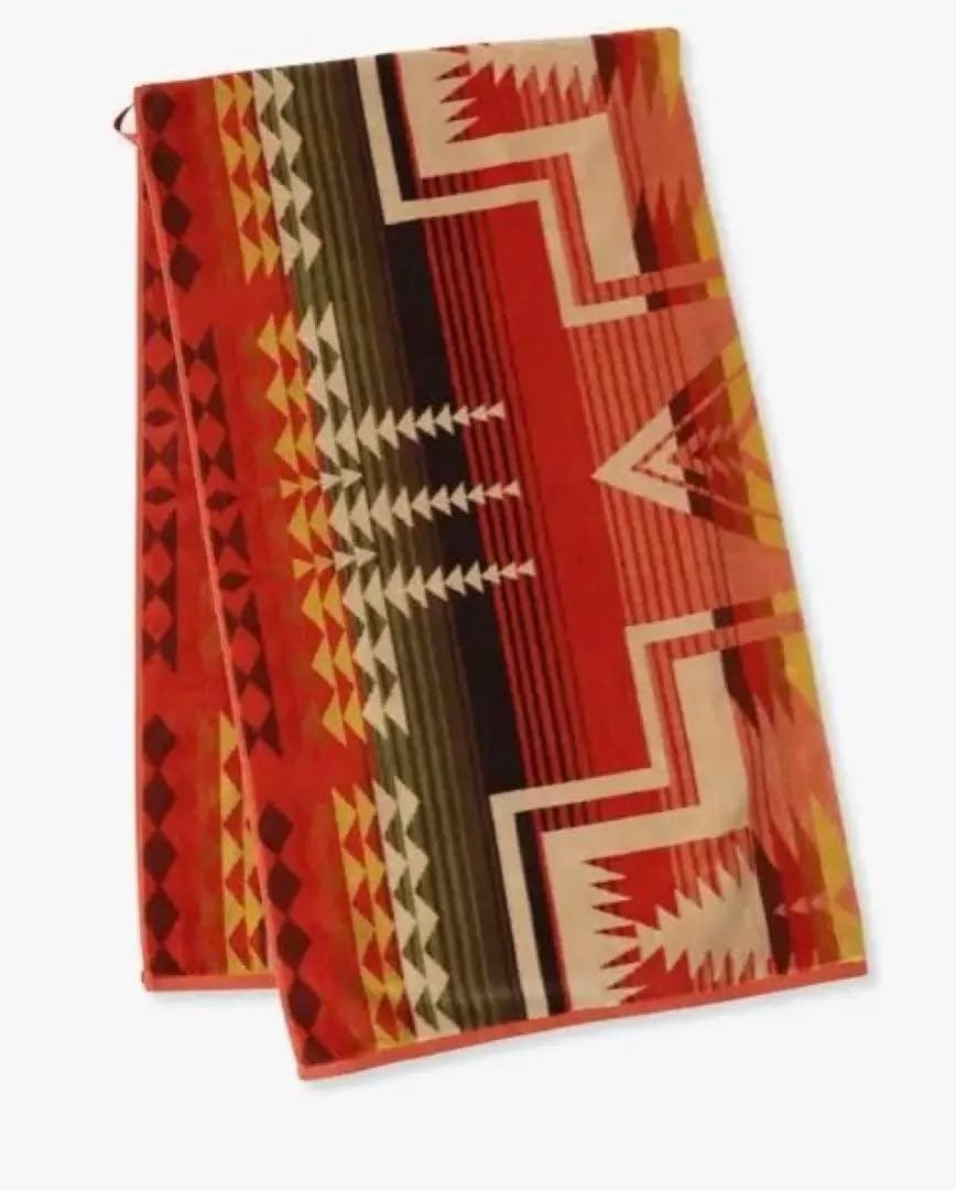 PENDLETONタオルブランケット（ハーディングコーラル)