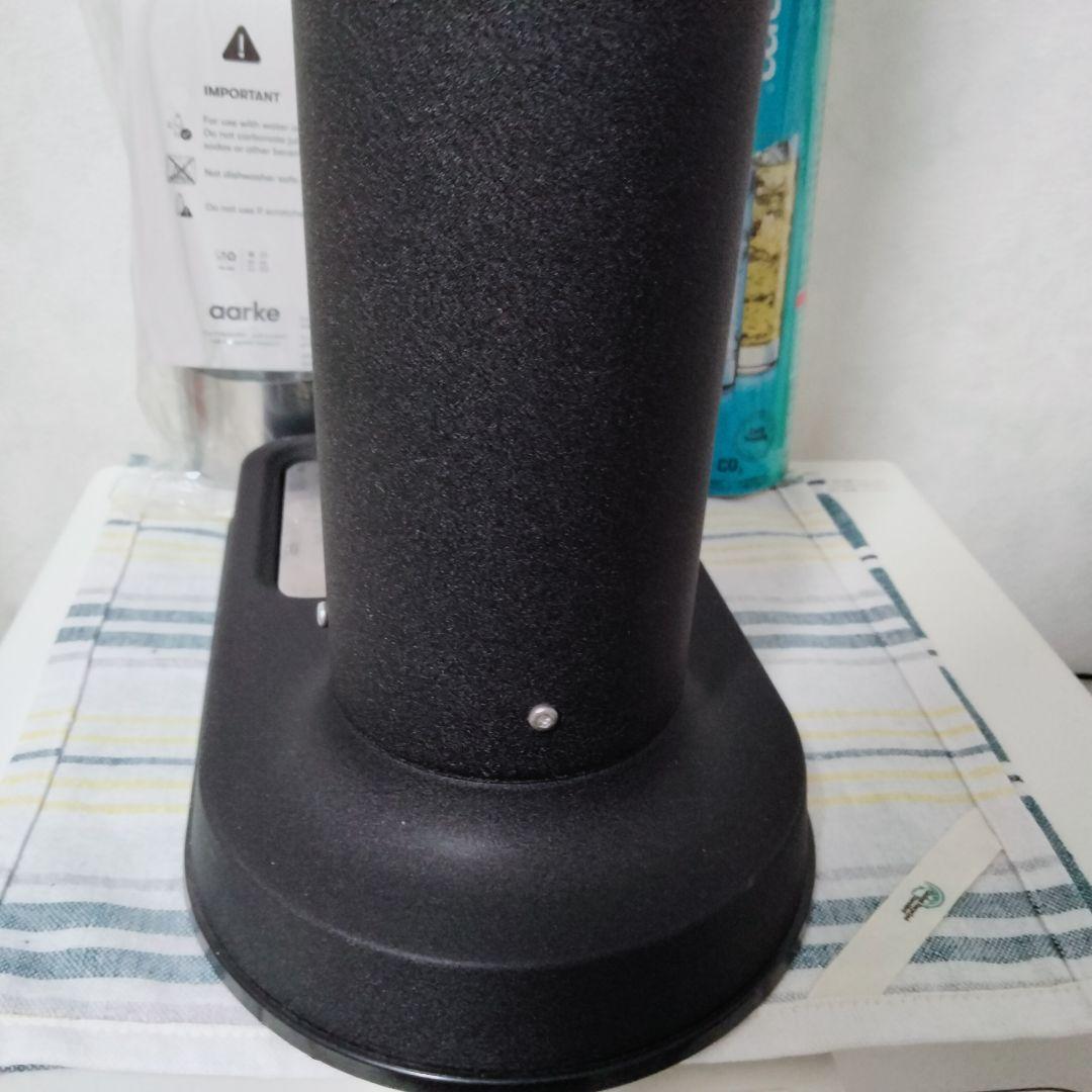 アールケ AARKE　炭酸水メーカー　カーボネーター3　マッドブラック　588