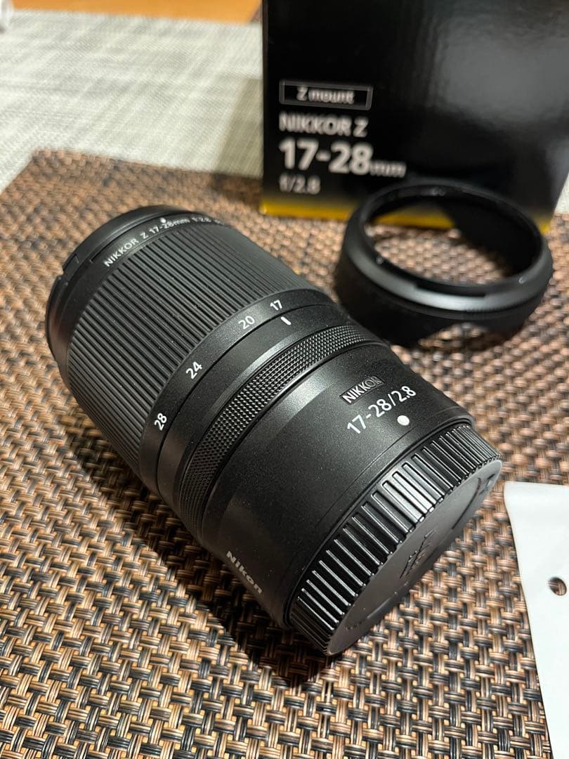 【使用3回のみ、保証期間内】NIKKOR Z 17-28mm f/2.8 広角
