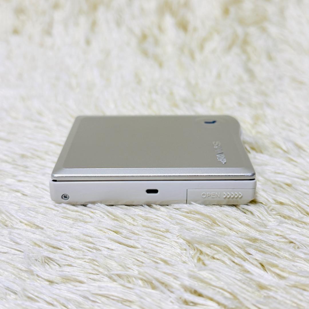 【SHARP】MD-DS33-S ポータブルMDプレーヤー シルバー 1ビット