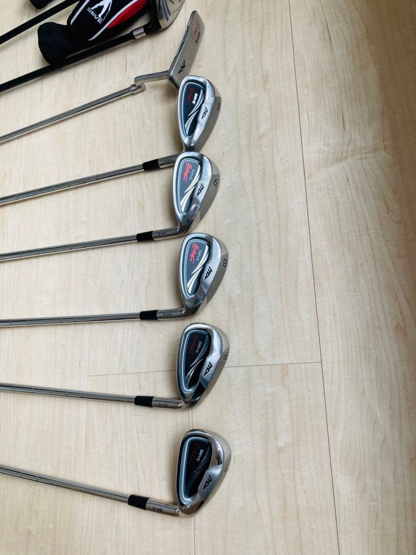 ゴルフクラブセット　ゴルフバッグ　クラブ9本セット