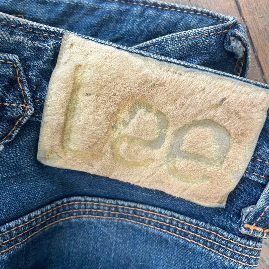 Lee シンチバック 尾錠 付き ビンテージ 90年代 101 ハラコ w31