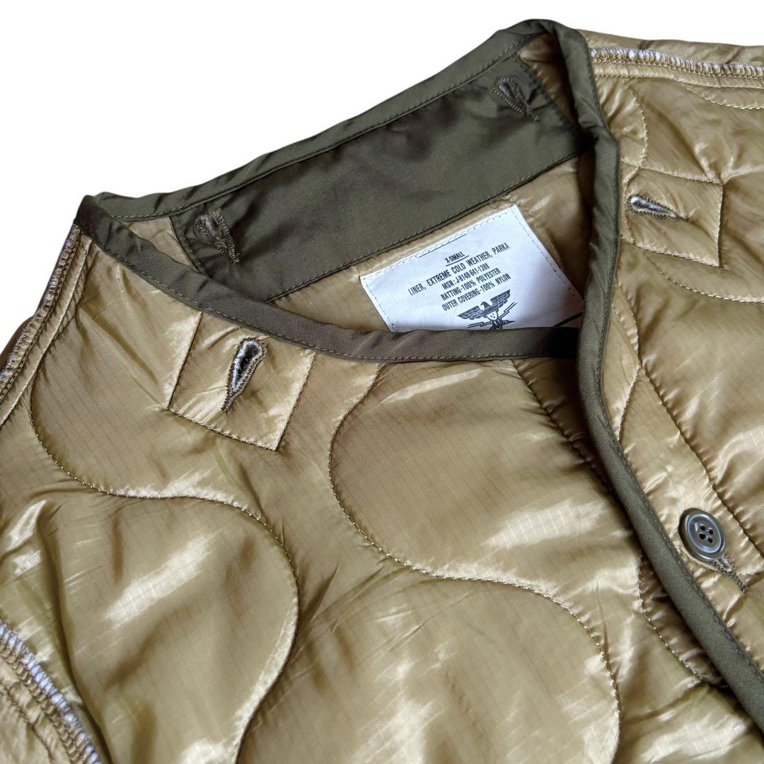 HOUSTON 米軍 M-65 モッズコート ミリタリージャケット オリーブ