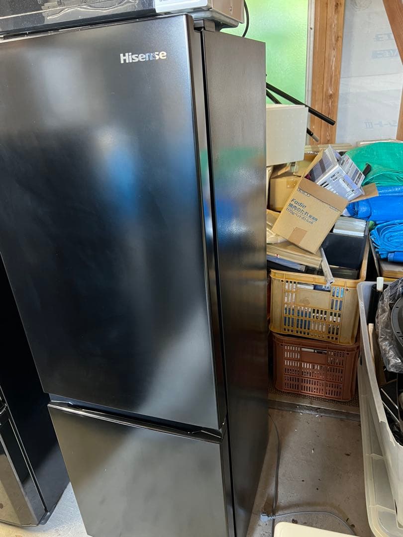 Hisense 冷蔵庫 HR-D1701B ブラック 2022年製