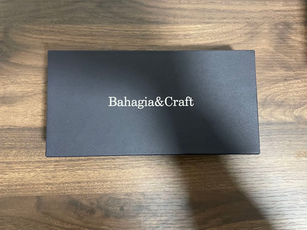 【今だけ！おまけ付き】バハギアペンケース　クレイジーホースレザー　ネイビー