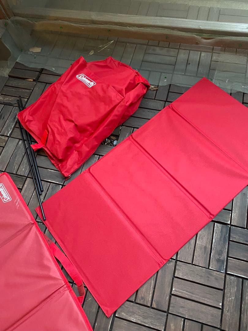 コールマン　キャリー　ワゴン　カート　テーブル（フタ）付き　アウトドア