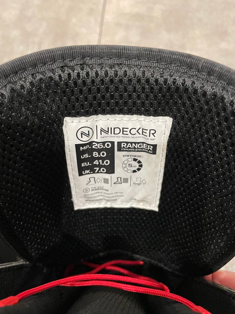 Nidecker Ranger スノーボードブーツ 26.0cm