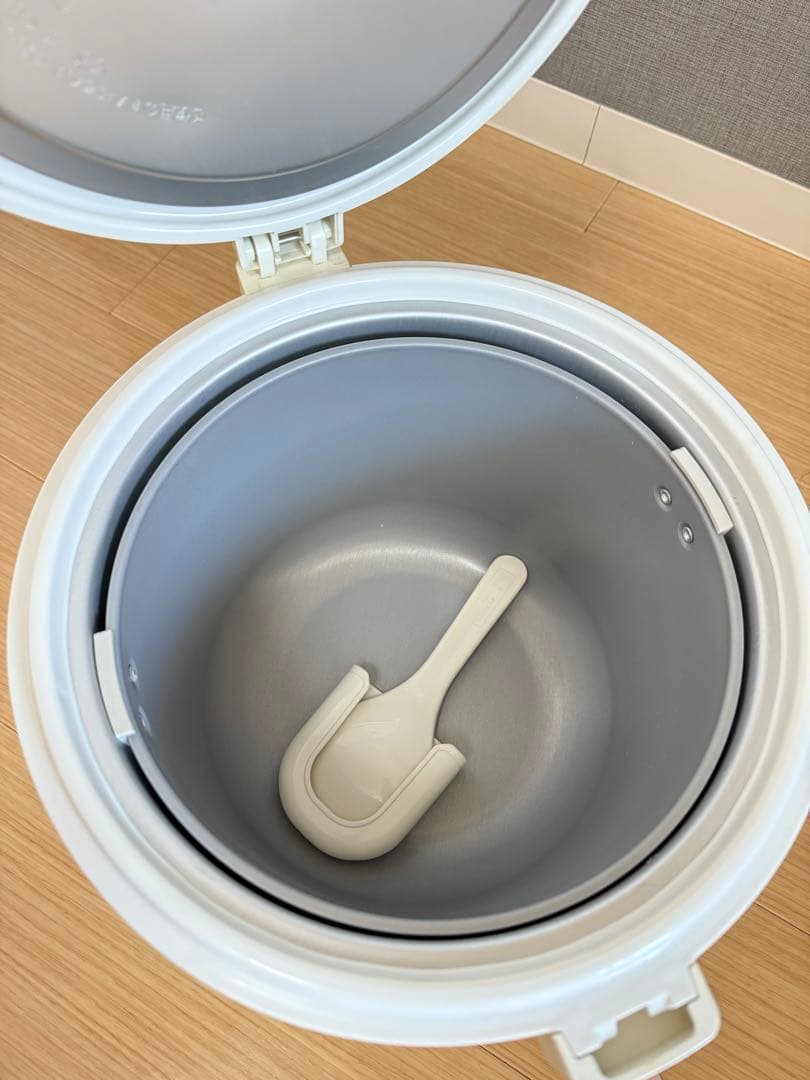 タイガー 花柄炊飯器 取扱説明書付き 1升5合炊 2.7リットル 保温専用