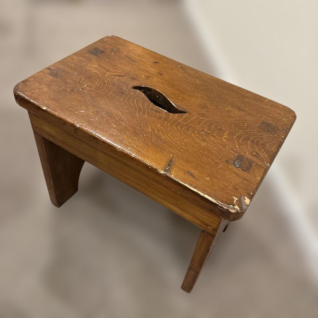 北欧アンティーク 腰掛け 花台　スツール　ヴィンテージ