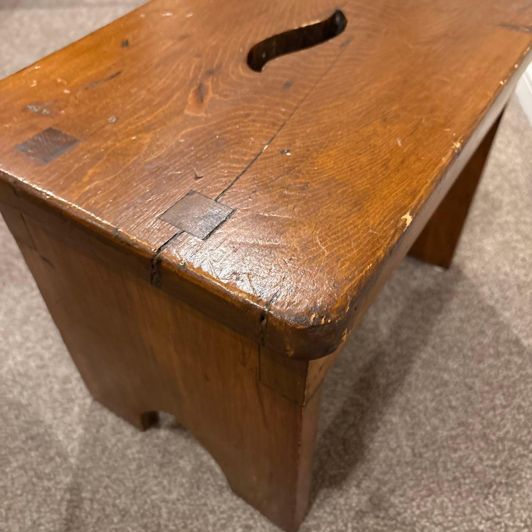 北欧アンティーク 腰掛け 花台　スツール　ヴィンテージ