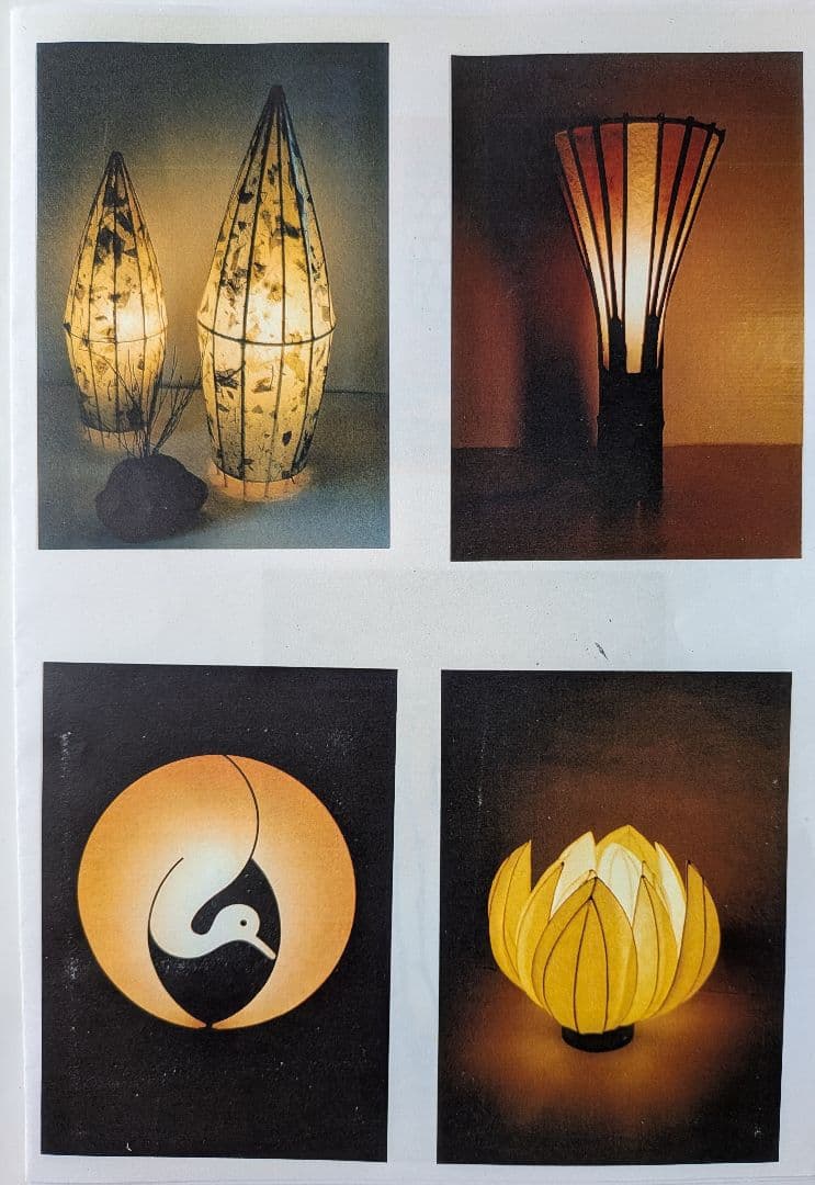 花柄透かしデザイン　間接照明 テーブルランプ