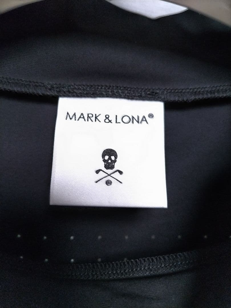 美品　マークアンドロナ　Avenir Tech Mock モックネック　48 黒