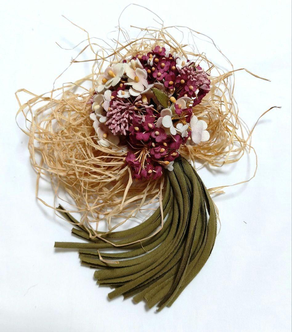 ストリートオルガン ブーケブローチ コサージュ 2セット