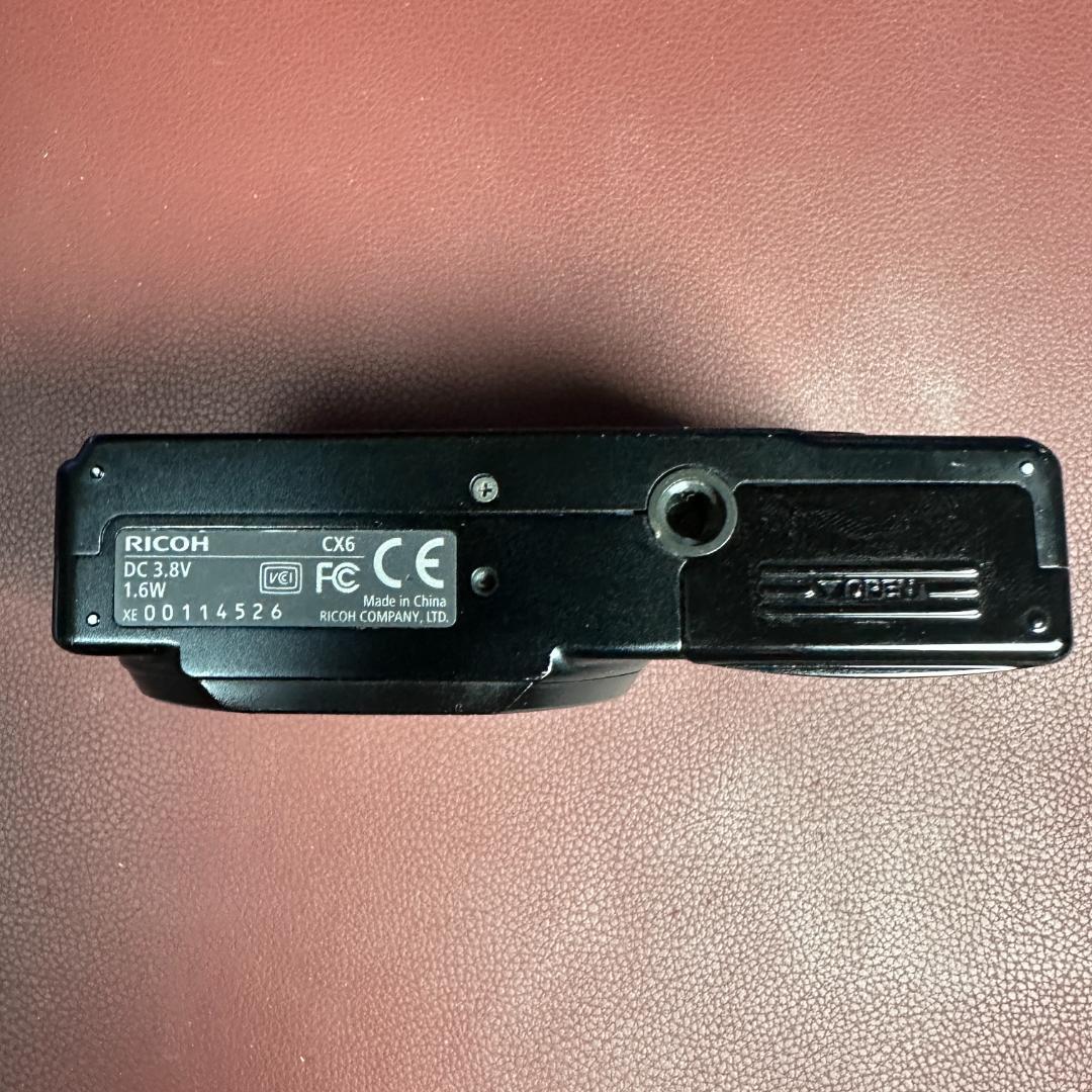 リコー RICOH CX6 コンパクトデジタルカメラ SD16GB付