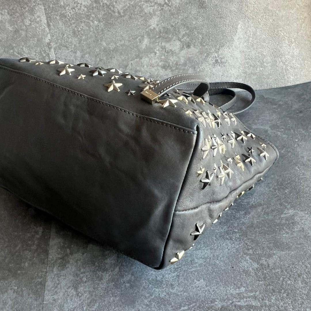 ⭐️JIMMY CHOO⭐️ジミーチュウ サシャ トートバッグ スタースタッズ