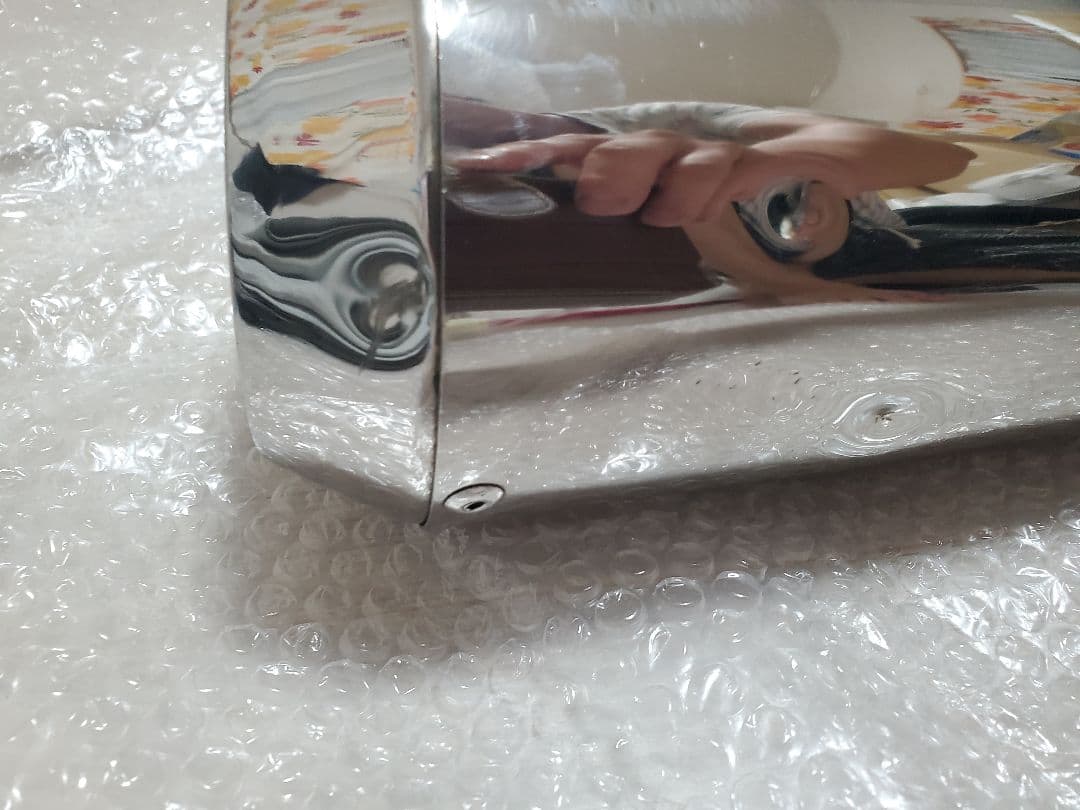 SR400 SR500 クェーサーメガホンマフラー モトギャラリークラフト製