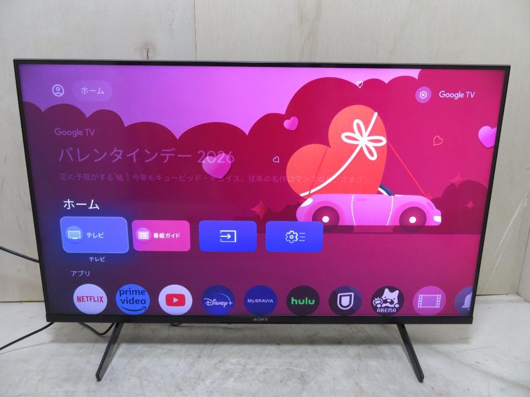 SONY 2022年製 BRAVIA 43インチ 4K 液晶テレビ スマートTV